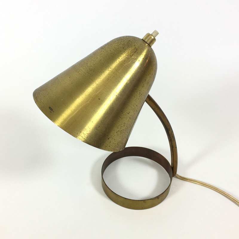 Bedside lamp in brass - 1950s