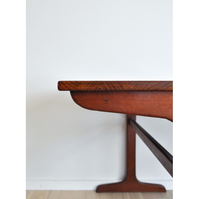 Vintage nesting tables in solid teak, Denmark 1960s