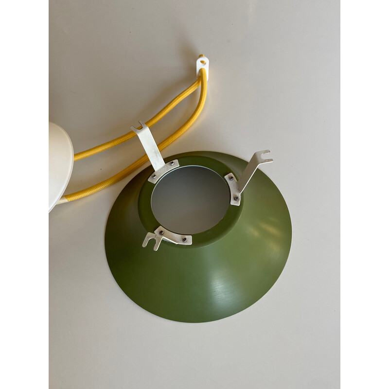 Vintage green Radius 1 pendant lamp by Erik Balslev for Fog and Mørup, Denmark
