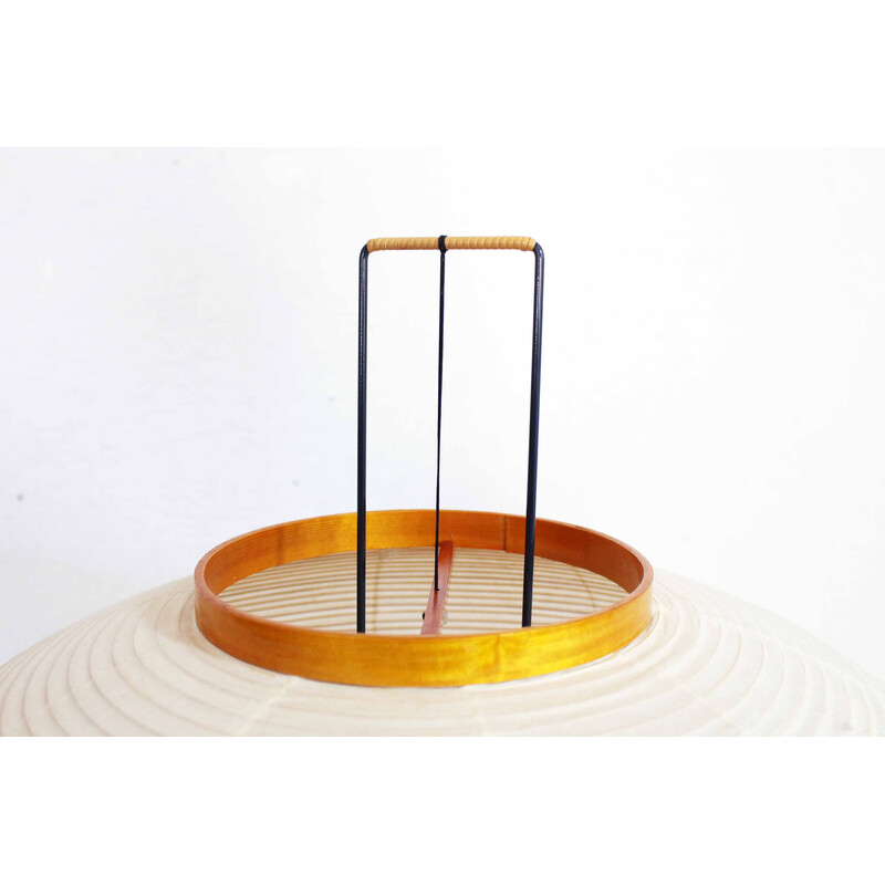 Lampada da terra vintage Akari 10A in carta Shoji di Isamu Noguchi per Ozeki, Giappone 1950