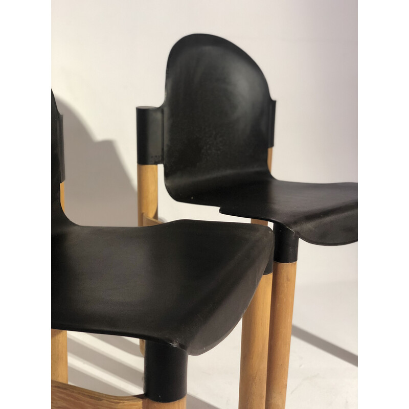 Ein Paar Vintage-Thonet-Stühle aus Kunststoff von Gerd Lange, 1960