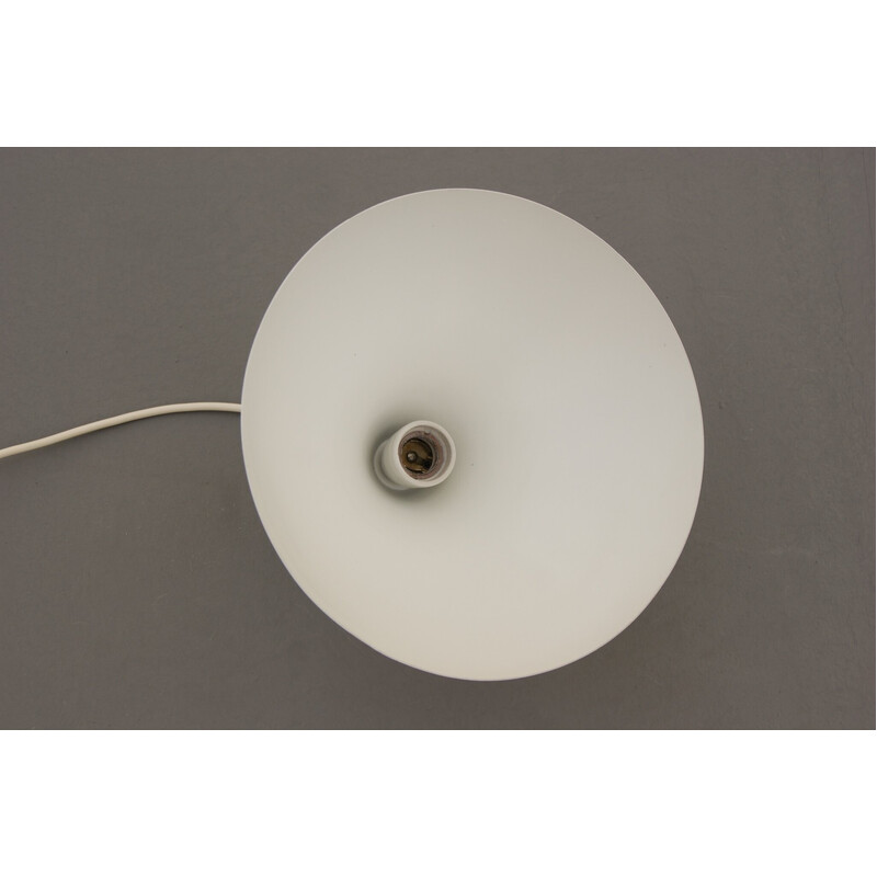 Vintage Aj Royal pendant lamp in aluminum and porcelain by Arne Jacobsen for Louis Poulsen, 1970s