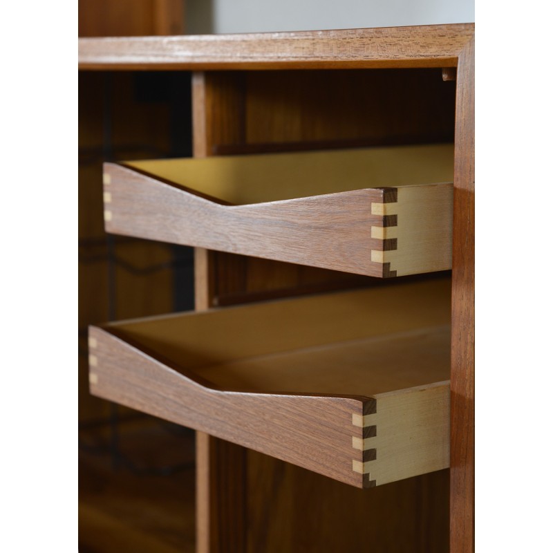 "Royal System" vintage teak shelving system by Poul Cadovius, 1960