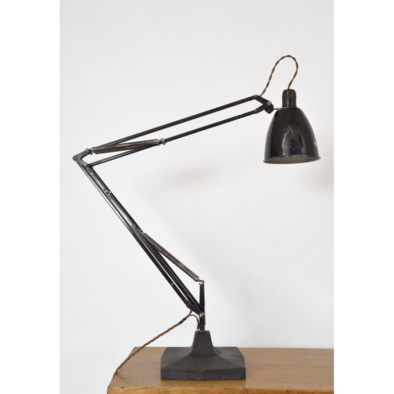 Vintage Anglepoise desk lamp by George Carwardine for Herbert Terry & Sons, England 1940s