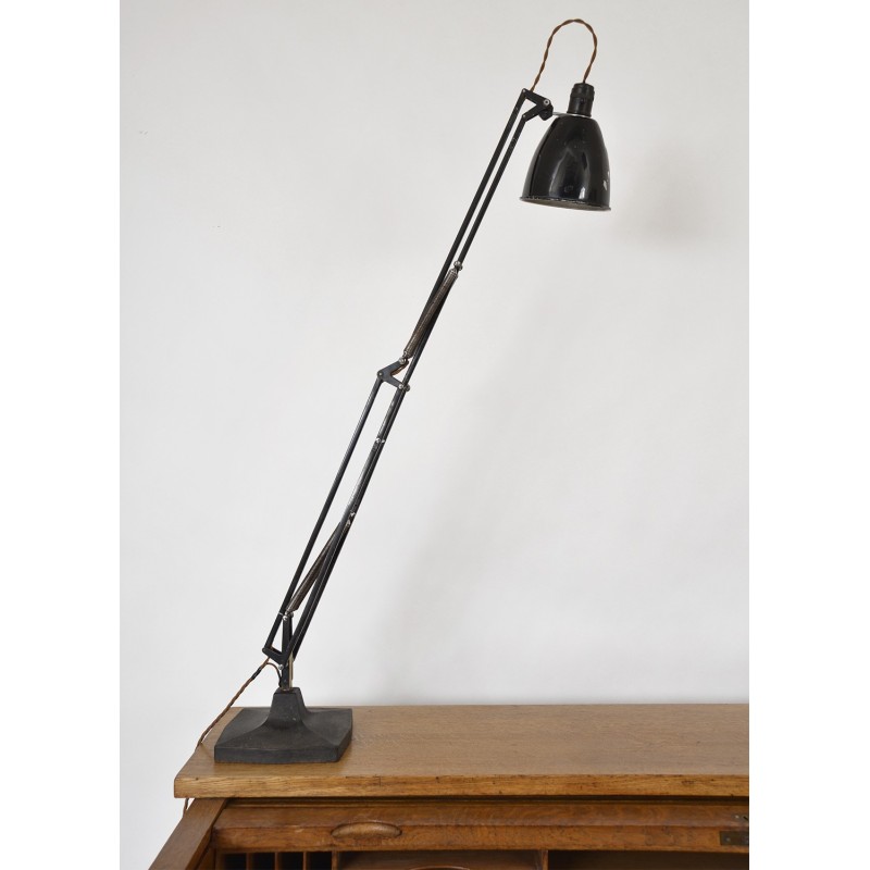 Vintage Anglepoise desk lamp by George Carwardine for Herbert Terry & Sons, England 1940s