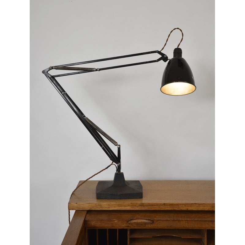 Lampe de bureau vintage Anglepoise par George Carwardine pour Herbert Terry & Sons, Angleterre 1940