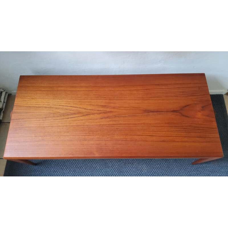 Vintage teak coffee table by Johannes Andersen, Denmark