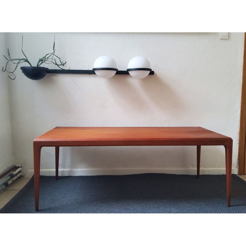 Vintage teak coffee table by Johannes Andersen, Denmark