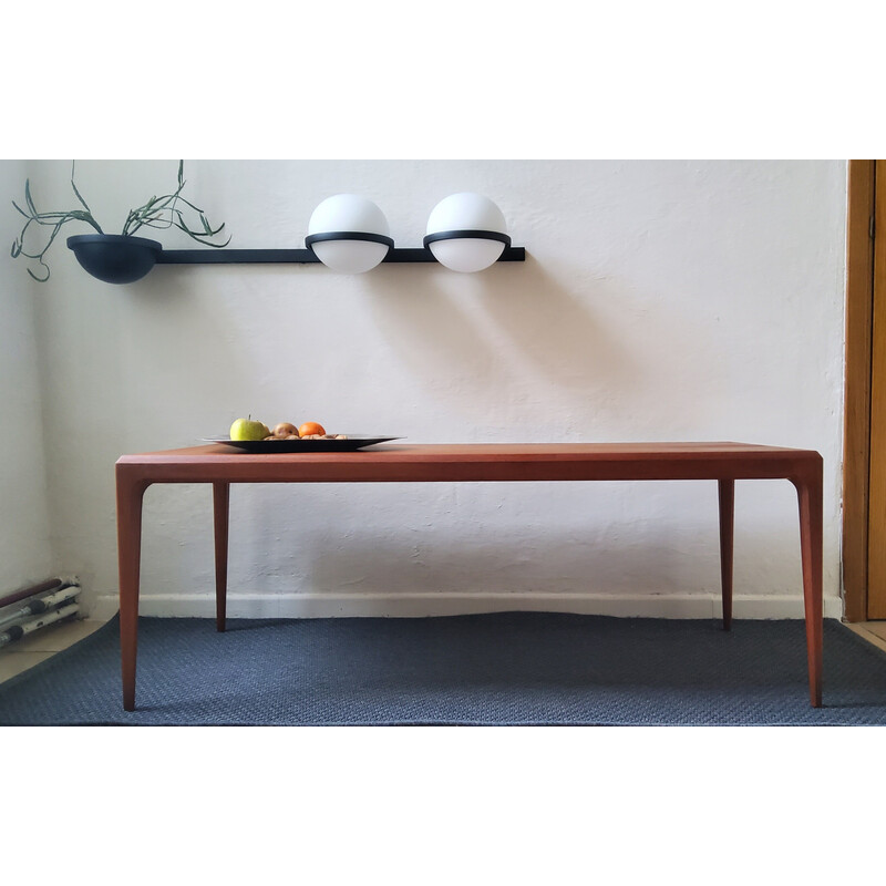 Vintage teak coffee table by Johannes Andersen, Denmark