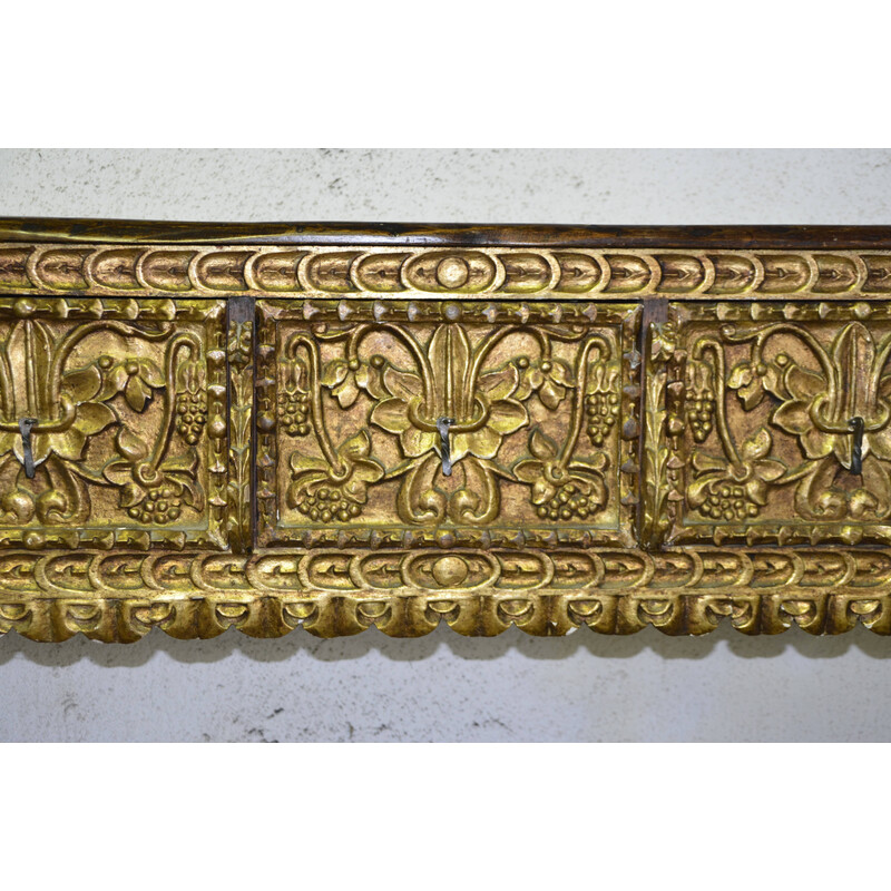 Vintage golden mexican sideboard