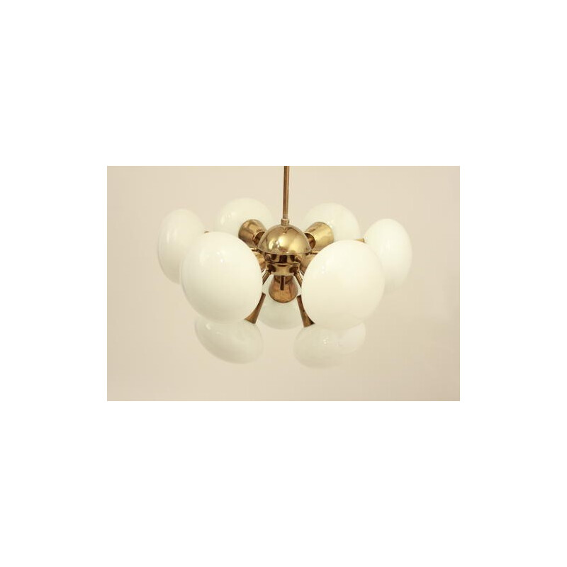 Fourf Sputnik pendants  chandeliers - 1960s