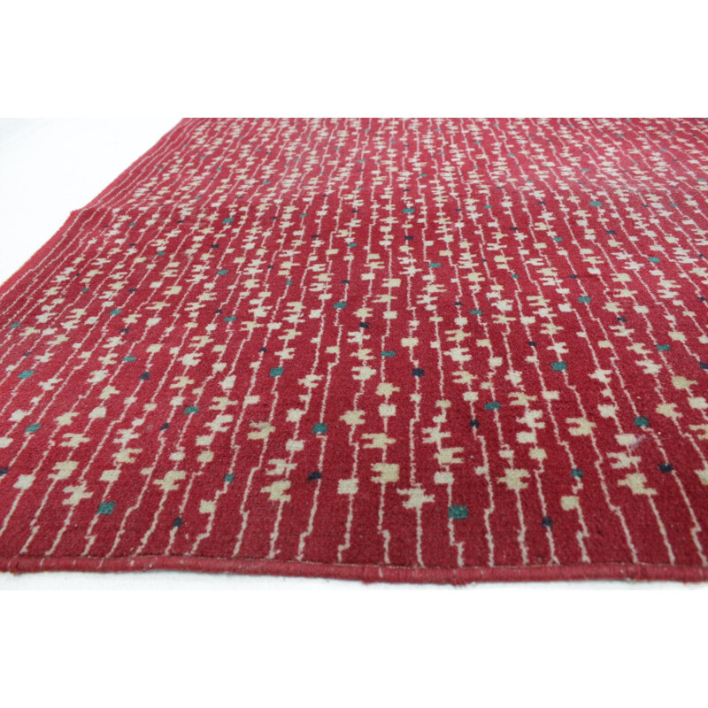 Red Rug Czechoslovakia - 1950s