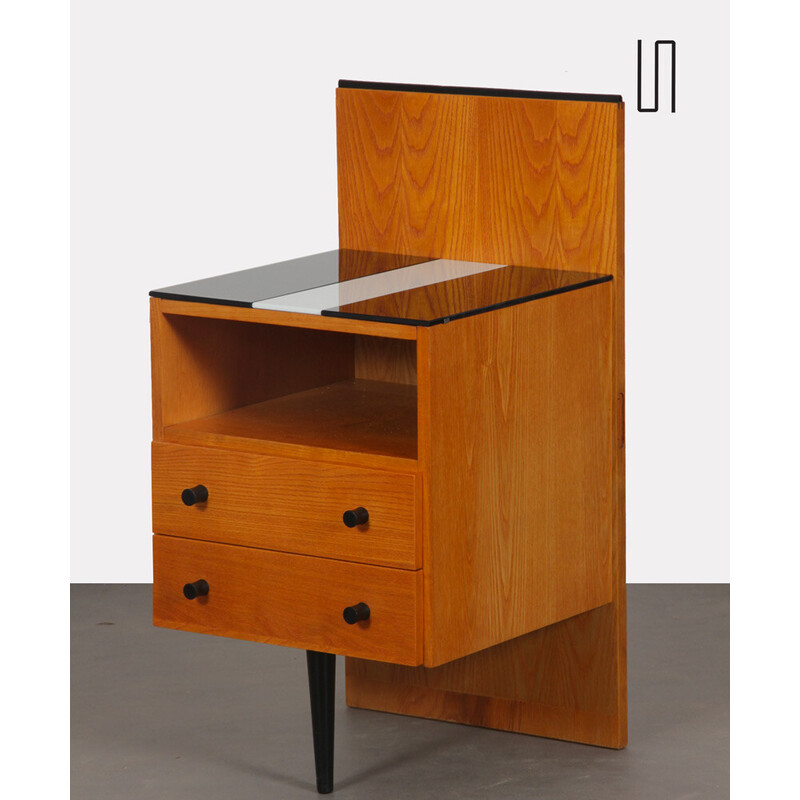 Vintage night stand by Mojmir Pozar for Up Zavody, Czech Republic 1960s