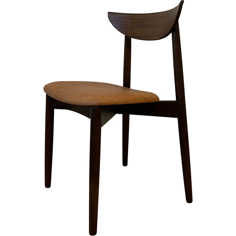 Vintage 59 chair in rosewood and leather by Harry Ostergaard, Denmark