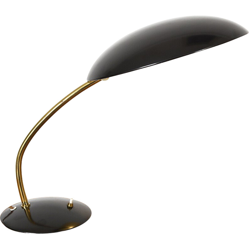 Vintage Kaiser Idell brass desk lamp by Christian Dell, Germany 1950s