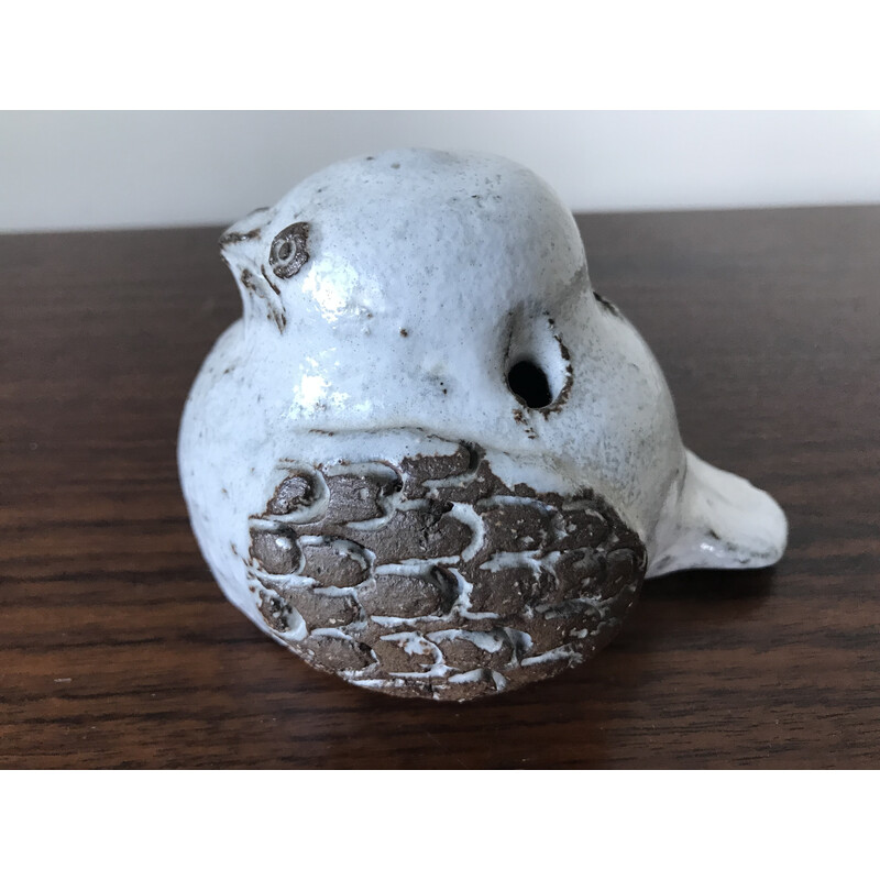 Pájaro vintage en cerámica