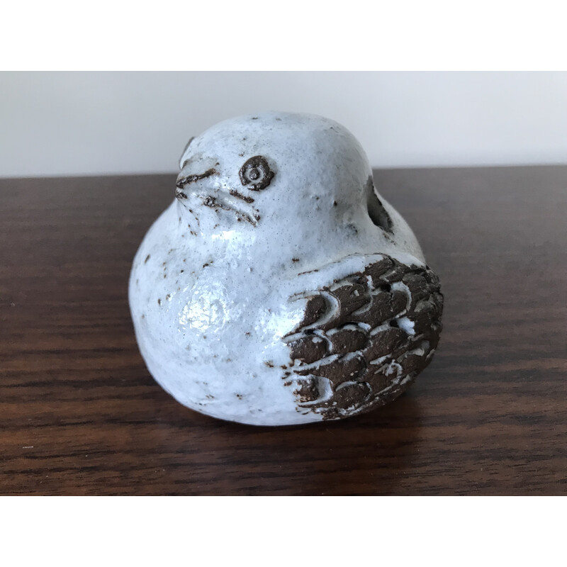 Uccello vintage in ceramica