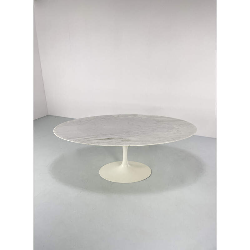 Vintage Tulip marmeren tafel door Eero Saarinen voor Knoll International, USA 1958