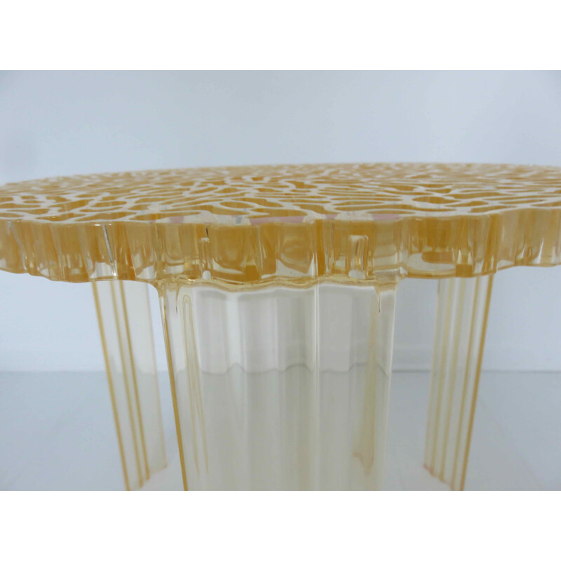 Vintage coffee table in plexiglass by Patricia Urquiola for Kartell, Italy