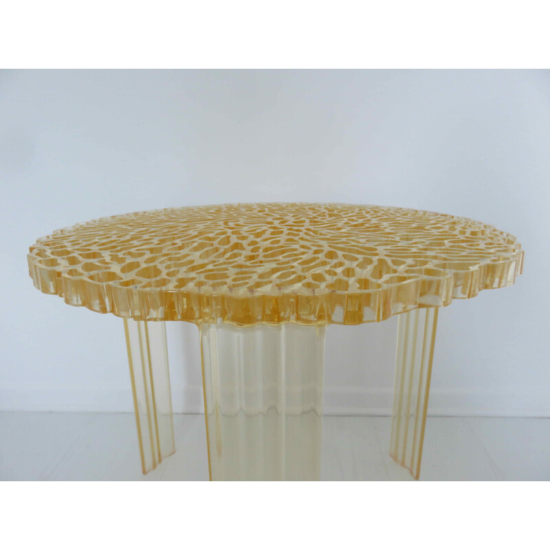 Vintage coffee table in plexiglass by Patricia Urquiola for Kartell, Italy