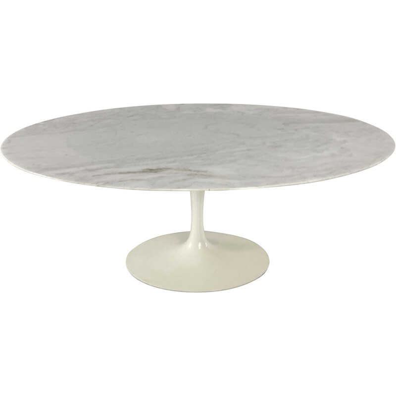 Tavolo vintage in marmo Tulip di Eero Saarinen per Knoll International, USA 1958