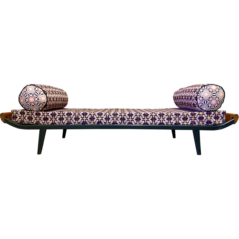 Vintage-Sofa Cleopatra aus Teakholz und Metall von Dick Cordemejer für Auping, 1950