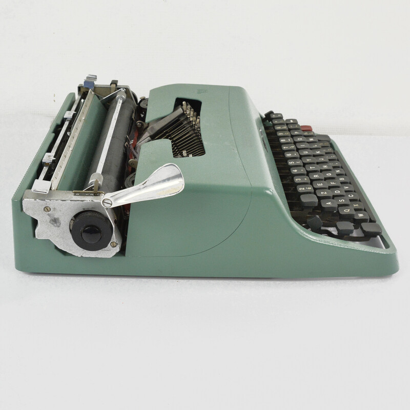 Máquina de escribir vintage Olivetti Lettera 32 de Marcello Nizzoli, España años 60