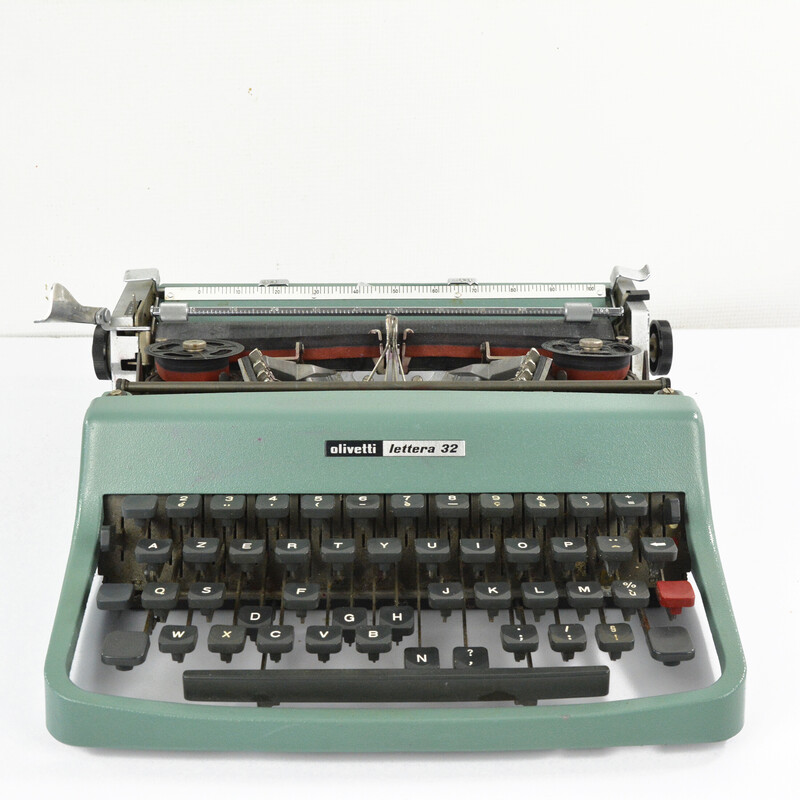 Macchina da scrivere vintage Olivetti Lettera 32 di Marcello Nizzoli, Spagna 1960