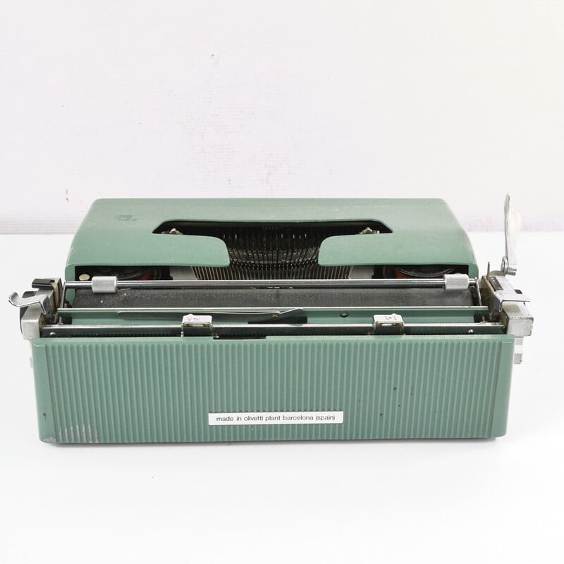 Máquina de escribir vintage Olivetti Lettera 32 de Marcello Nizzoli, España años 60