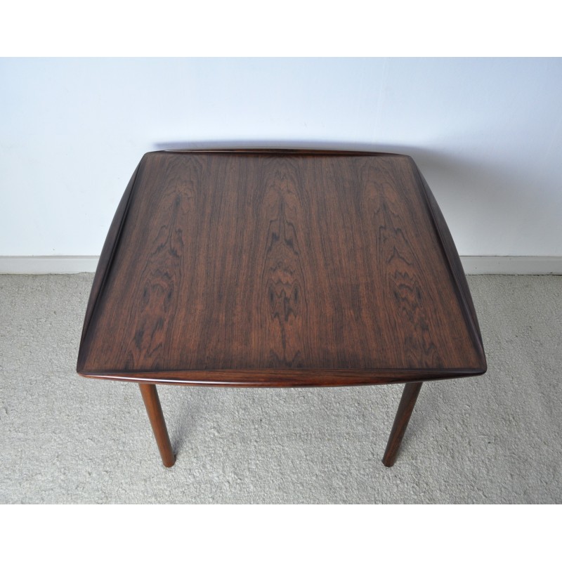 Vintage Gj108 rosewood coffee table by Grete Jalk for P. Jeppesens Møbelfabrik, Denmark 1959s