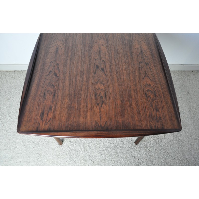 Vintage Gj108 rosewood coffee table by Grete Jalk for P. Jeppesens Møbelfabrik, Denmark 1959s