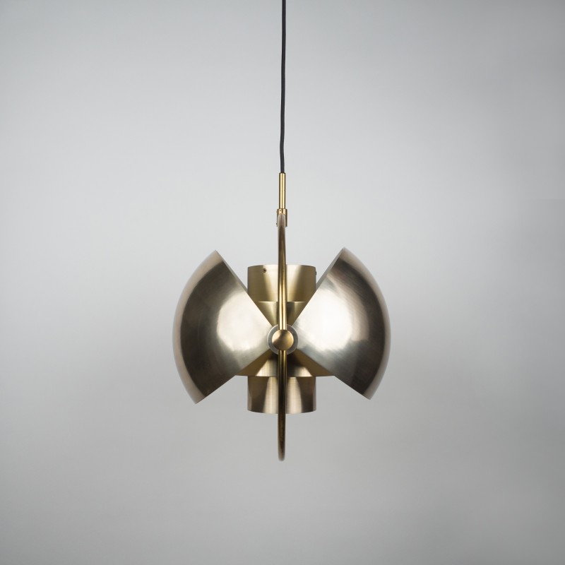 Candeeiro suspenso Vintage Multi-lite de Louis Weisdorf para Lyfa, Dinamarca 1972s