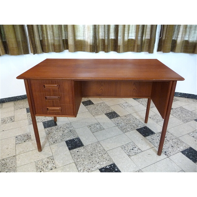 Danish writing desk in teak - 1960s