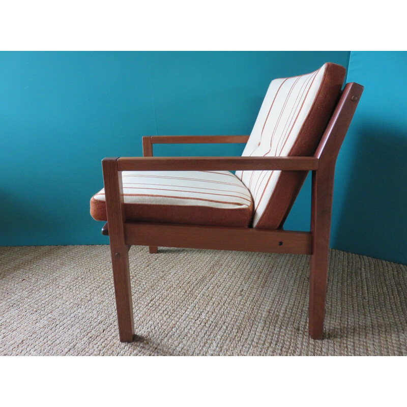 Pair of Danish armchairs in teak - 1960s