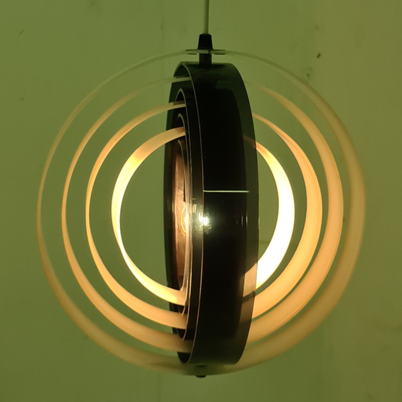 Vintage Space age Moon pendant lamp by Verner Panton, Denmark 1960s