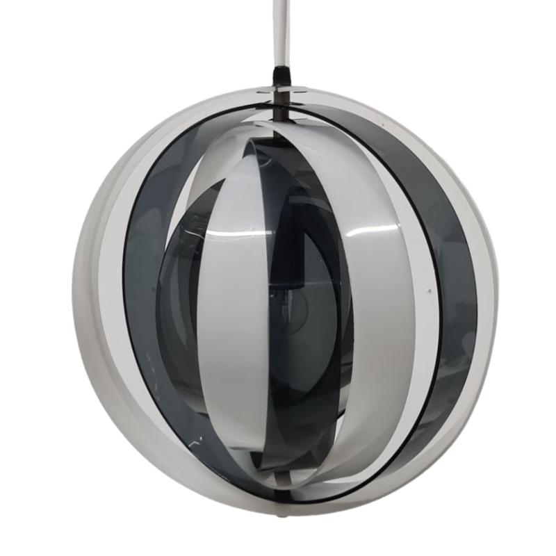 Vintage Space age Moon Pendelleuchte von Verner Panton, Dänemark 1960er Jahre