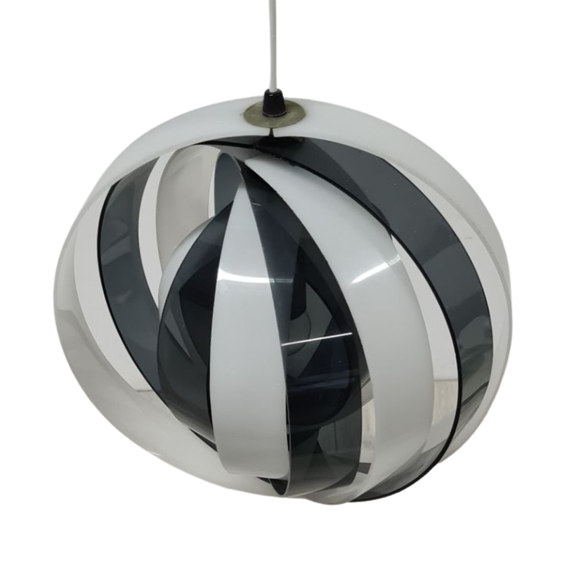 Lámpara colgante Vintage Space Age Moon de Verner Panton, Dinamarca años 60