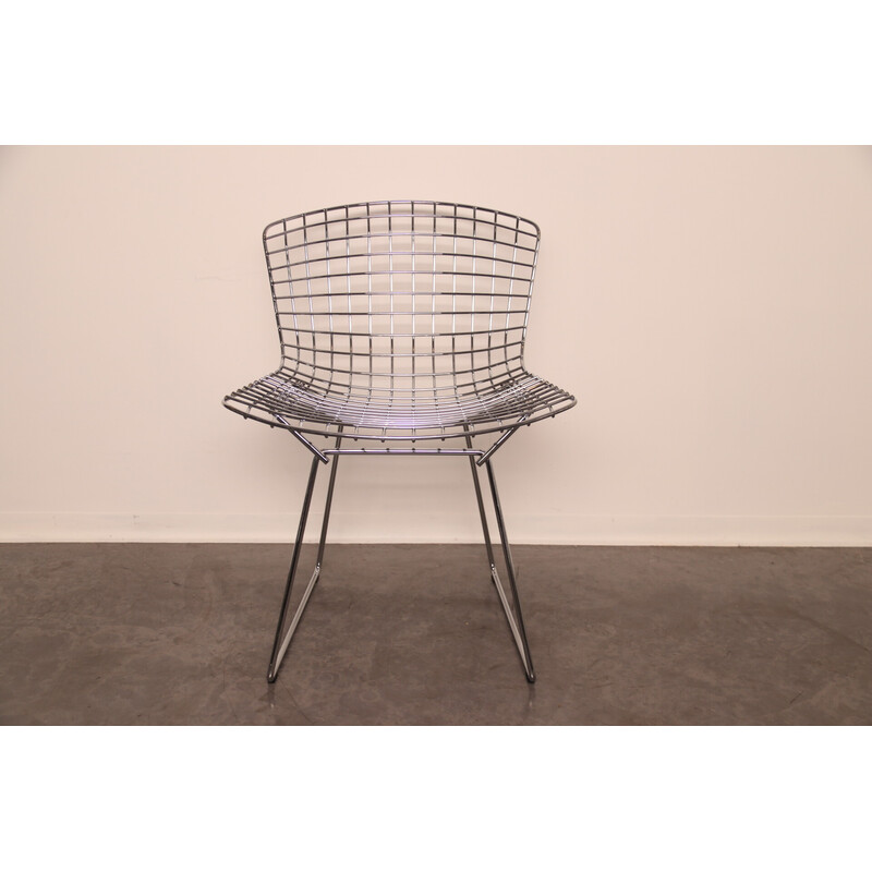 Vintage iconic side chair model 420C by Bertois for Knoll, 2000s