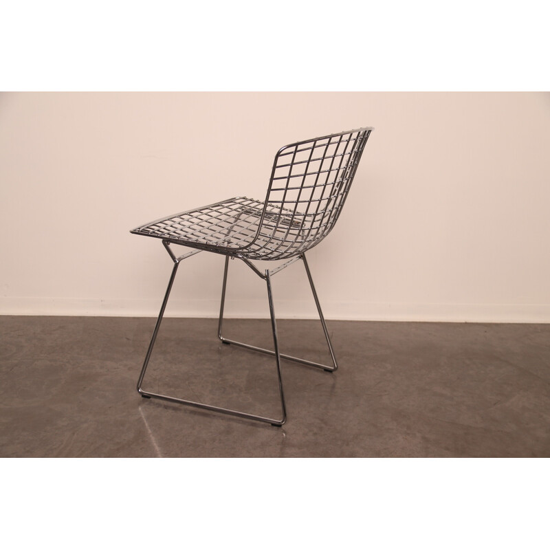 Vintage iconic side chair model 420C by Bertois for Knoll, 2000s