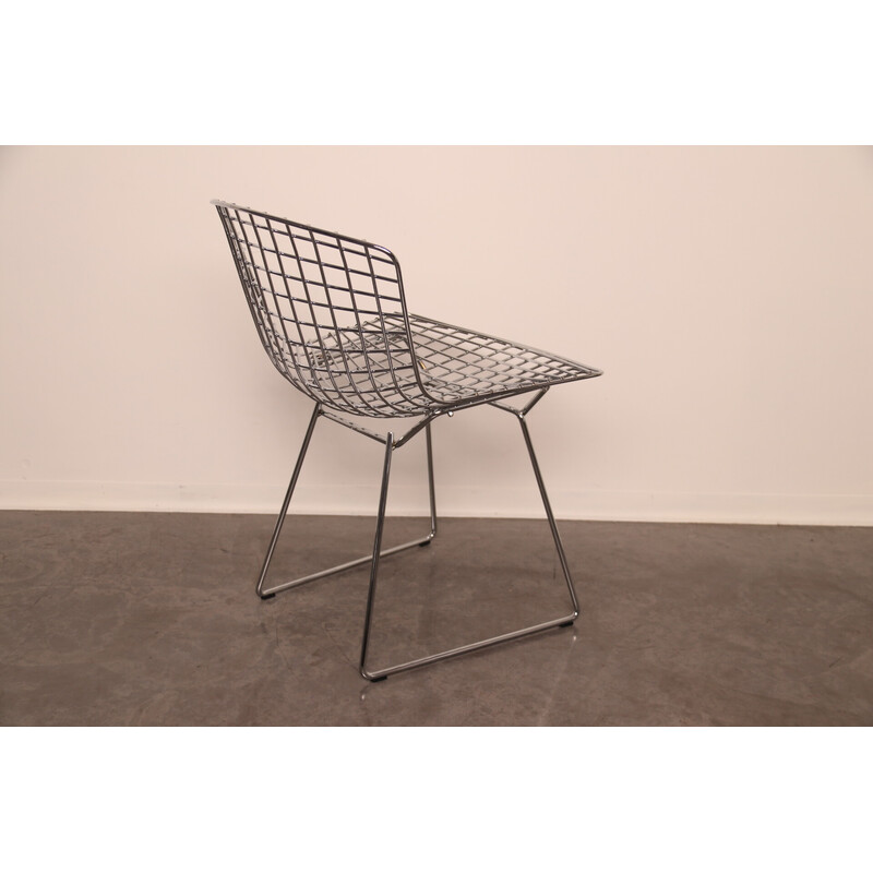 Vintage iconic side chair model 420C by Bertois for Knoll, 2000s