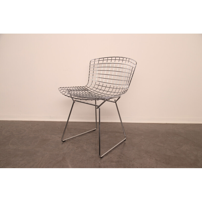 Vintage iconic side chair model 420C by Bertois for Knoll, 2000s