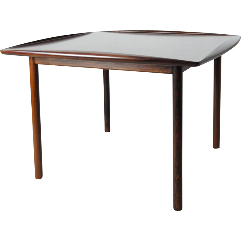 Vintage Gj108 rosewood coffee table by Grete Jalk for P. Jeppesens Møbelfabrik, Denmark 1959s