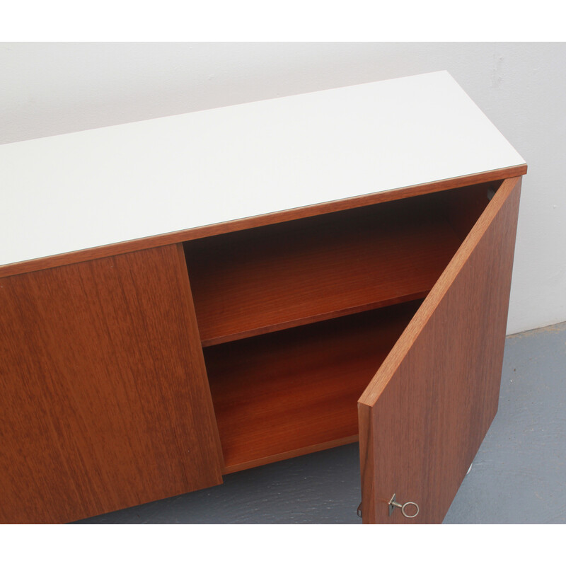 Vintage sidebaord in teak and formica, 1960s