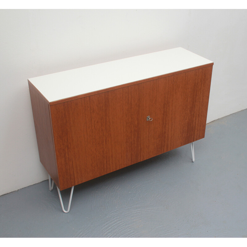 Vintage sidebaord in teak and formica, 1960s