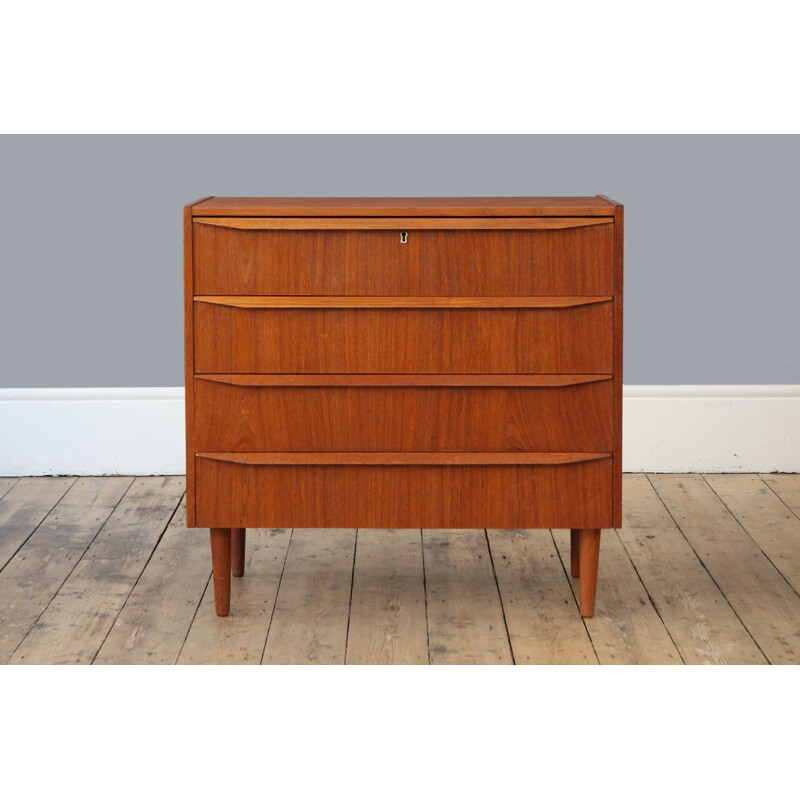 Vintage chest of drawers in teak - 1960s