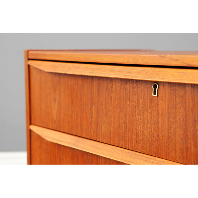 Vintage chest of drawers in teak - 1960s