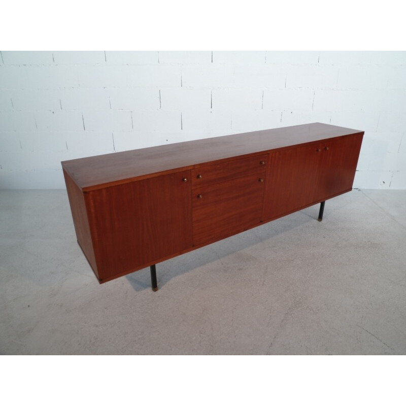 Teak sideboard, Paul GEOFFROY - 1960s