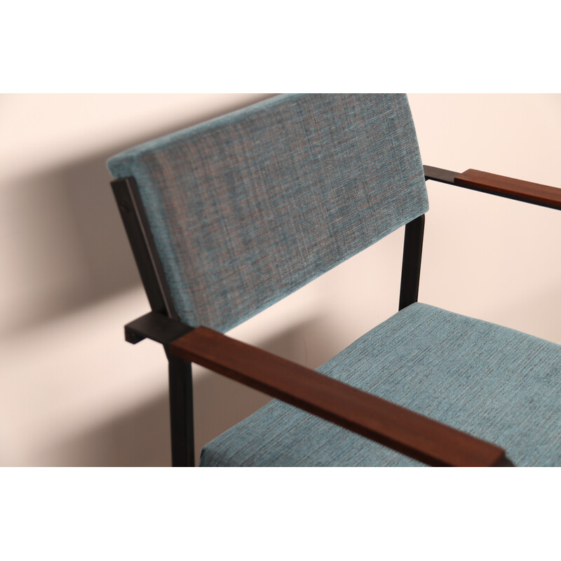 Ensemble de 3 chaises vintage avec accoudoirs modèle Sm17 de Cees Braakman pour Pastoe, Pays-Bas 1960