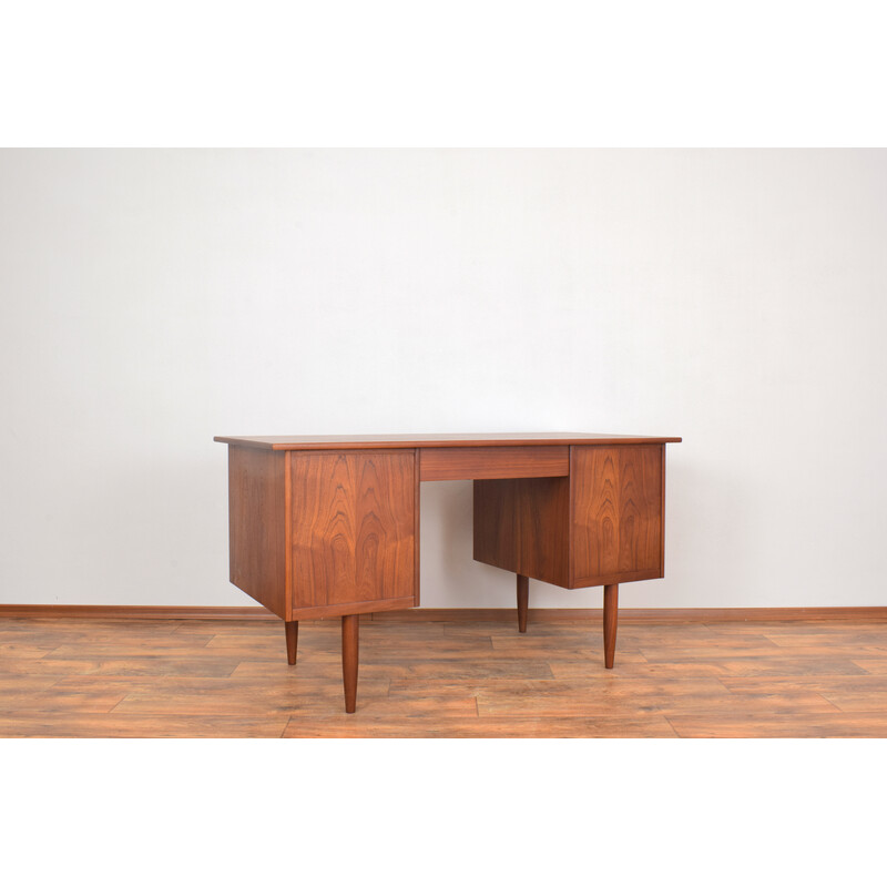 Mid-century Danish teak desk, 1960s