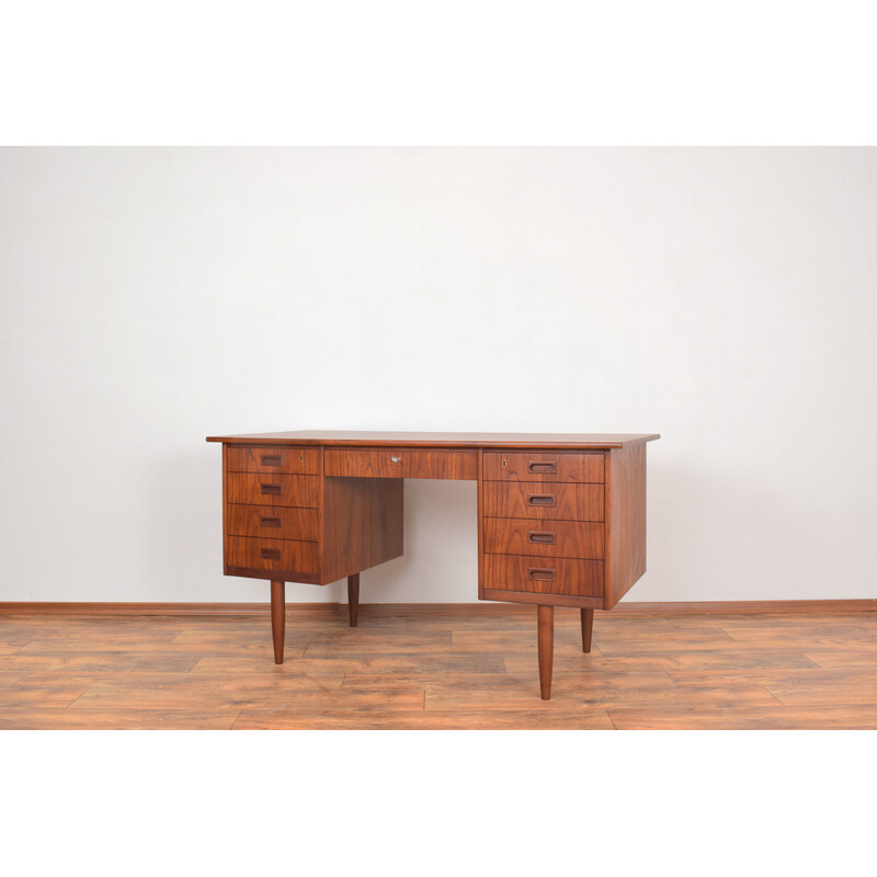 Mid-century Danish teak desk, 1960s